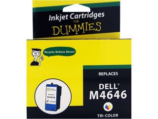 Ink for Dummies DD M4646 3 Colors Ink Cartridge Replaces Dell Series 5 (M4646)