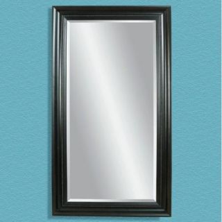 Bassett Transitions Kingston Rectangular Leaner Mirror in Ebony