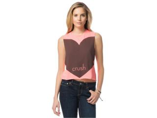 Aeropostale Womens Heart Crush Graphic T Shirt 970 S