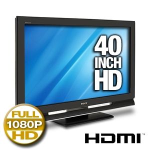SONY KDL40S4100 40 LCD HDTV   1080p, 1920 x 1080, 25001, 169, 3x HDMI