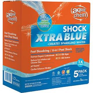 Aqua Chem Shock Xtra Blue   Toys & Games   Swimming Pools