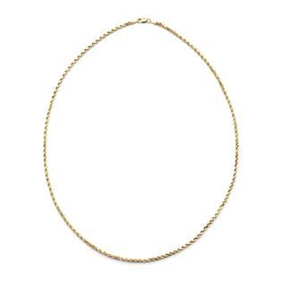 Yellow Gold 14K Rope Chain Necklace   Jewelry   Pendants & Necklaces