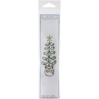 Class Act Cling Mounted Rubber Stamp 2X8.5 Tree In Bag  