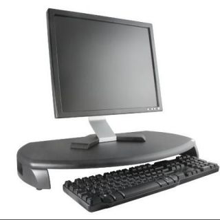 Kantek Ms280b Monitor Riser With Keyboard Storage   21" Flat Panel Display, Crt Monitor   Black (MS280B)