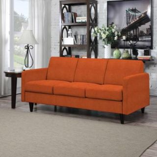 Portfolio Luca Orange Linen SoFast Sofa