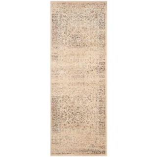 Safavieh Vintage Warm Beige 2 ft. 2 in. x 6 ft. Rug Runner VTG113 660 26