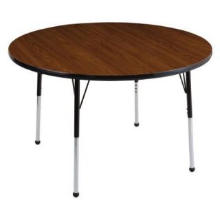 ECR4KIDS 36 in. Round Adjustable Activity Table