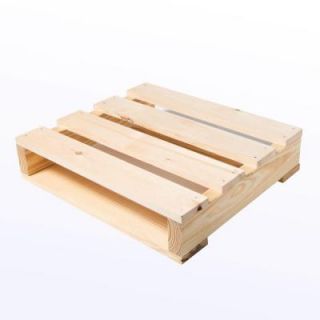 Crates & Pallet 23 in. W x 20 in. D x 5 in. H Natural Pine Quarter Pallet 94710