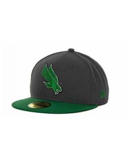 New Era North Texas Mean Green 2 Tone Graphite and Team Color 59FIFTY