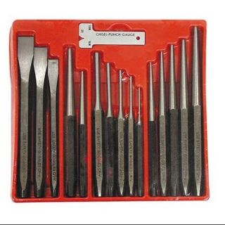 Astro Pneumatic 1600 16 Piece Punch And Chisel Set
