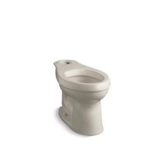 KOHLER Cimarron Comfort Height Elongated Toilet Bowl Only in Sandbar K 4309 G9