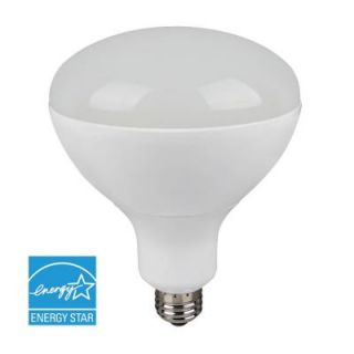 Euri Lighting 100W Equivalent White BR40 Dimmable LED Directional Flood Light Bulb ER40 1050e