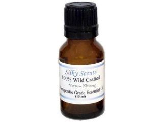 Yarrow (Green) Wild Crafted Essential Oil (Achillea Millefolium) 100% Pure Therapeutic Grade   5 ML