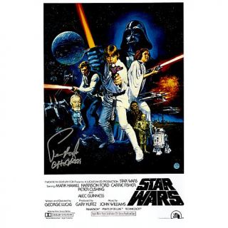 Peter Mayhew Signed "Chewbacca" Star Wars Episode IV A New Hope  11" x 17" Ori   8096349