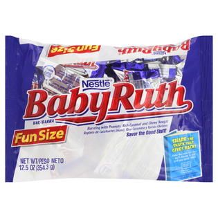 Baby Ruth Baby Ruth Candy, Fun Size, 12.5 oz (354.3 g)   Food