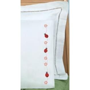 Jack Dempsey Childrens Stamped Pillowcase With White Perle Edge 1/Pkg