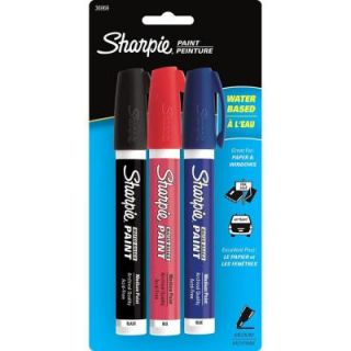 Sharpie Assorted Colors Medium Point Water Based Poster Paint Marker (3 Pack) 36969PP