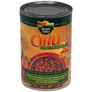 Health Valley Spicy Tomato Chili, 15 oz (Pack of 12)