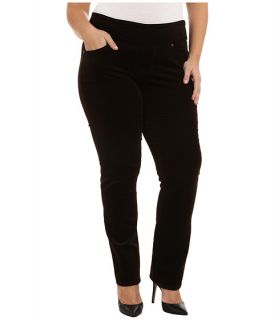 Jag Jeans Plus Size Plus Size Peri Pull On Straight Jeans In Dark Chocolate