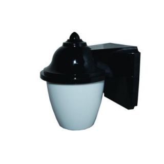 Polymer Products 1 Light Black Outdoor Wall Lantern 2119 10200 GI