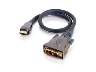 C2G 40287 1m SonicWave HDMI® to DVI D Digital Video Cable M M