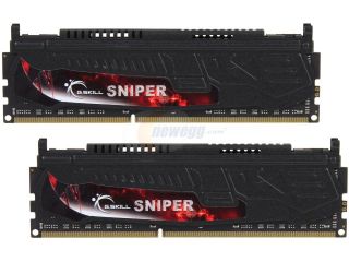 G.SKILL Sniper Series 8GB (2 x 4GB) 240 Pin DDR3 SDRAM DDR3 2133 (PC3 17000) Desktop Memory Model F3 2133C10D 8GSR