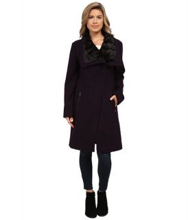 Jessica Simpson Wool Coat With Faux Fur Collar