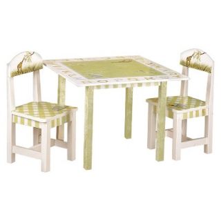 Fantasy Fields 3 Piece Alphabet Table and Chair Set
