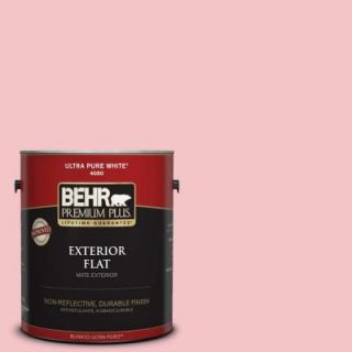 BEHR Premium Plus 1 gal. #140C 2 My Fair Lady Flat Exterior Paint 405001