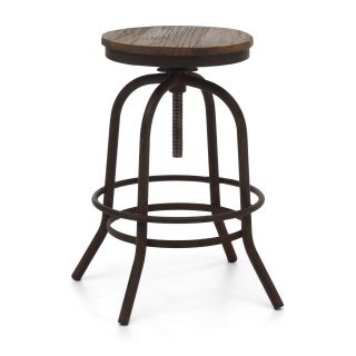 Twin Peaks Distressed Natural Counter Stool   Shopping