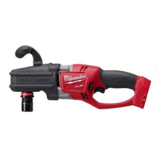 Milwaukee M18 FUEL 18 Volt Brushless Lithium Ion 1/2 in. Hole Hawg Right Angle Drill with Quik Lok (Bare Tool) 2708 20