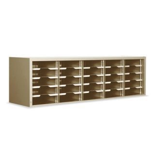 Mailroom Utility Sorter with Adjustable Shelves by Marvel Office