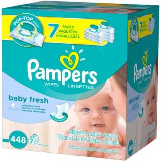 Pampers Baby Fresh Wipes (Choose Your Count)