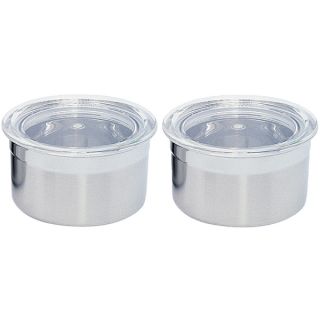 BergHOFF Neo 2 piece Stainless Steel Mini Canisters