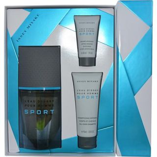 Leau Dissey Pour Homme Sport by Issey Miyake Set for Men 1 oz.   7680343
