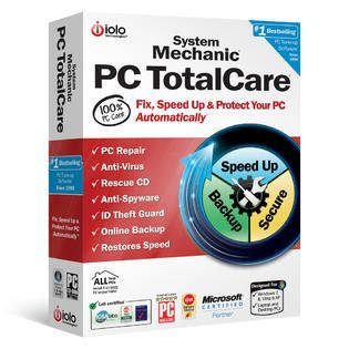 Iolo Technologies 43078 25 1013 1 System Mechanic PC TotalCare DVD