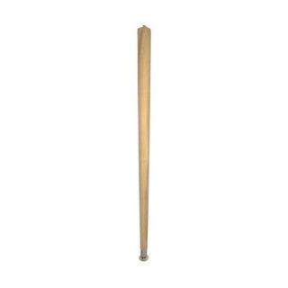Waddell 28 in. Wood Round Taper Table Leg 2528