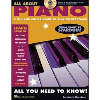 Hal Leonard All About Piano Book/CD Series