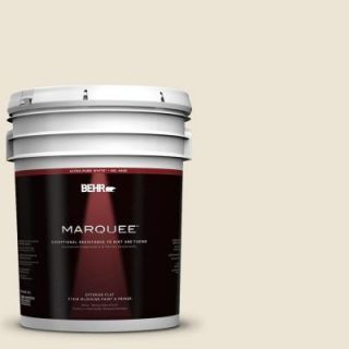 BEHR MARQUEE 5 gal. #ECC 28 2 Dover Cliffs Flat Exterior Paint 445005