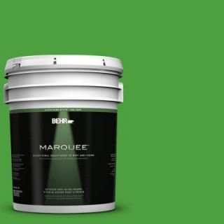 BEHR MARQUEE 5 gal. #S G 440 Green Acres Semi Gloss Enamel Exterior Paint 545305
