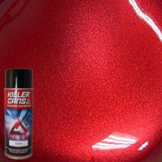 Alsa Refinish 12 oz. Candy Apple Red Killer Cans Spray Paint KC AR