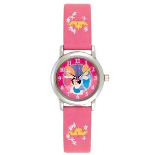 Disney Princess Watch with Round Colored Dial and Pink Band   Jewelry