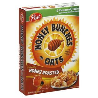Honey Bunches of Oats  Cereal, Crunchy, Honey Roasted, 14.5 oz (411 g)