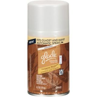 Glade Automatic Spray Air Freshener Refill, Cashmere Woods, 6.2 Ounces