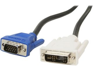 C2G 3m DVI Male to HD15 VGA Male Video Cable (9.8ft) Model 26955