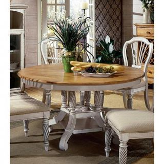 Hillsdale Furniture Wilshire Dining Table   Antique White