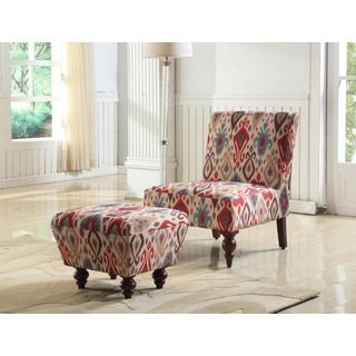 Deluxe Accent Chair/ Ottoman   Shopping