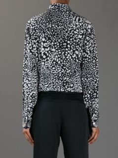 Versace Leopard Print Blouse