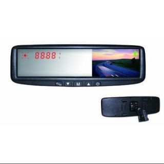 BOYO VTB45M 4.3 Inch Digital TFT LCD Rearview Mirror Monitor with Dual Mounting