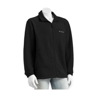 Columbia Sportswear Flattop Mountain Fleece Jacket   Black Men's Large L